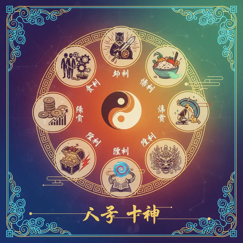 八字 - 十神