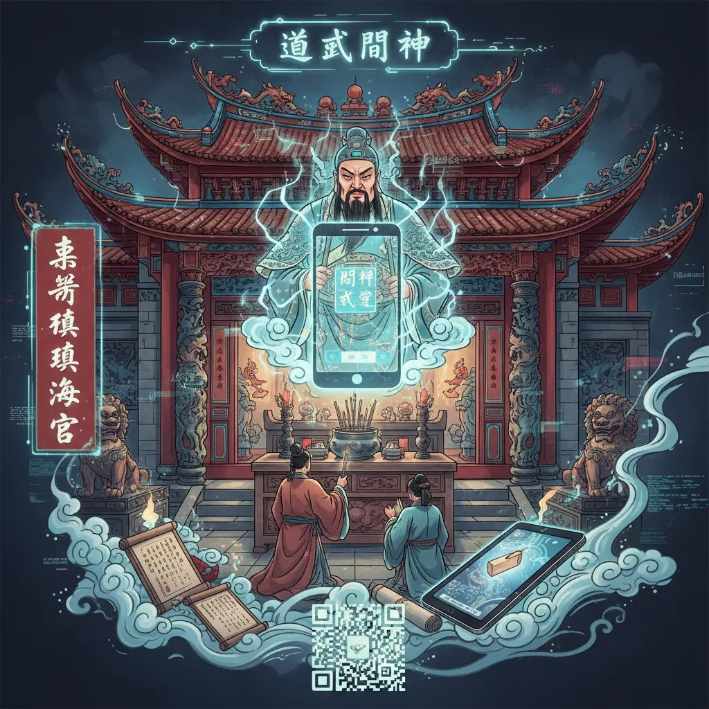 道教問神 - 東港鎮海宮