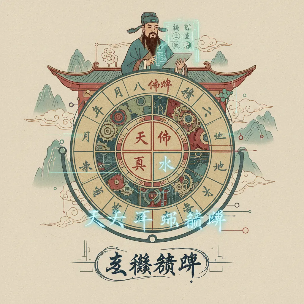 玄燊師傅 - 八字命盤