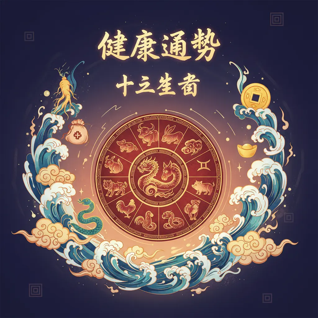 健康運勢 - 十二生肖