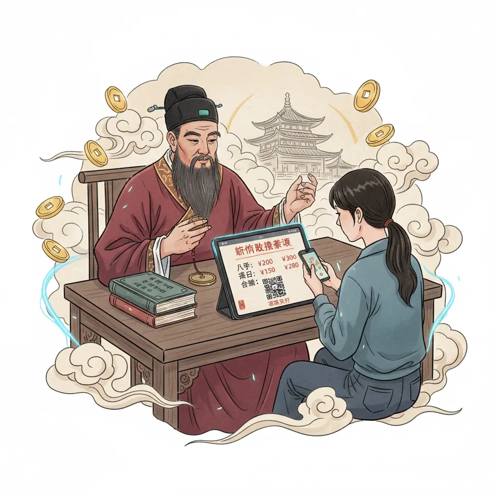 算命收費 - 算命師