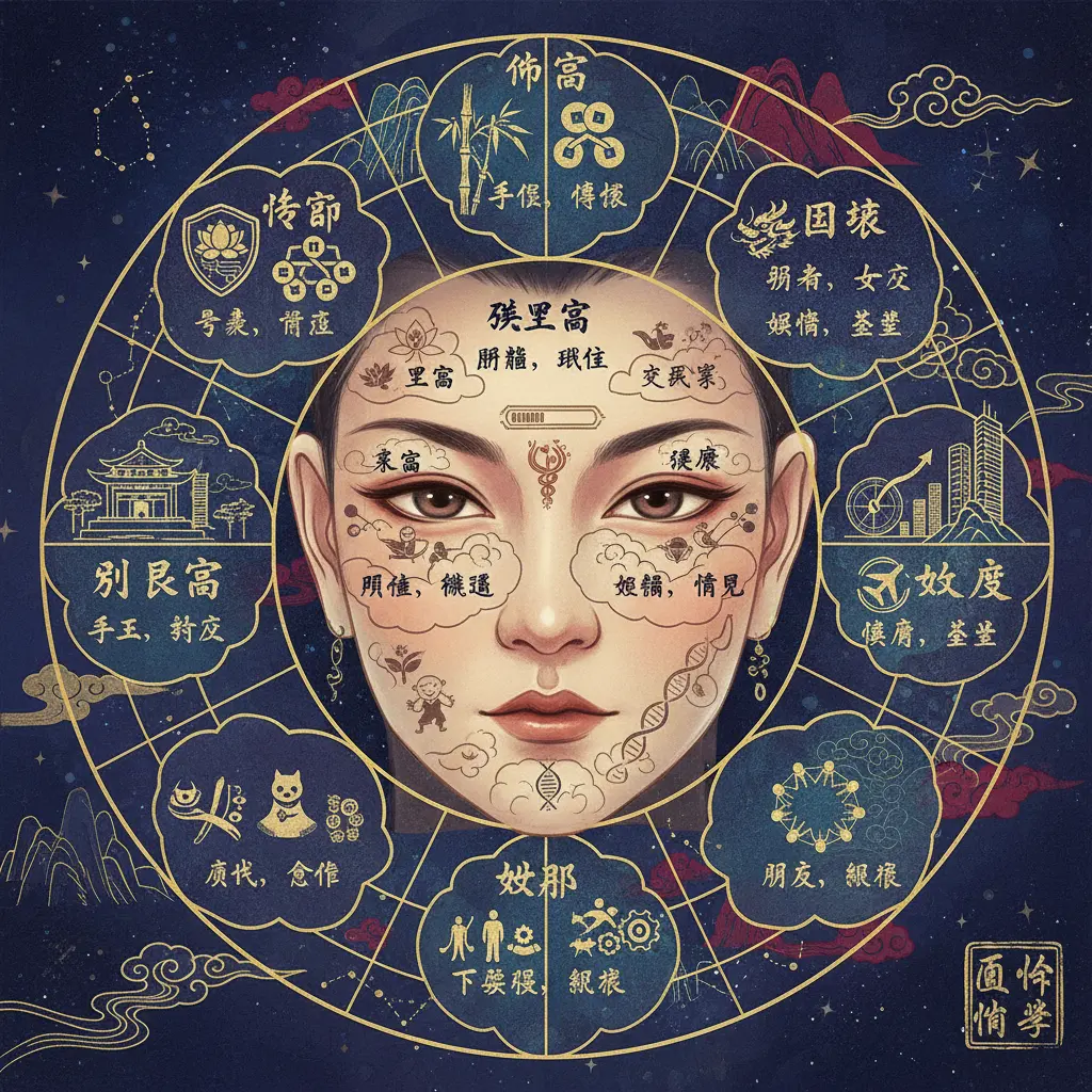 面相學 - 十二宮