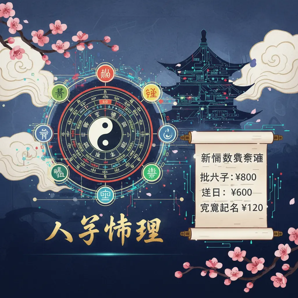 算命收費 - 八字命理